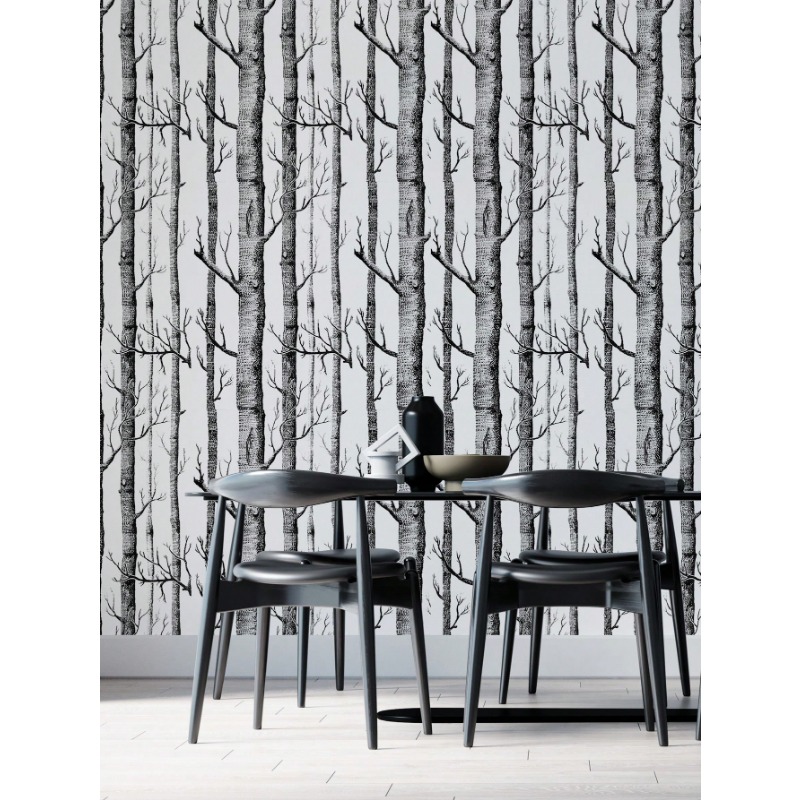 빈티지 블랙 화이트 패턴 자체 접착 방수 탈착식 벽지  - Pvc Panel Background 리뷰 및 가격