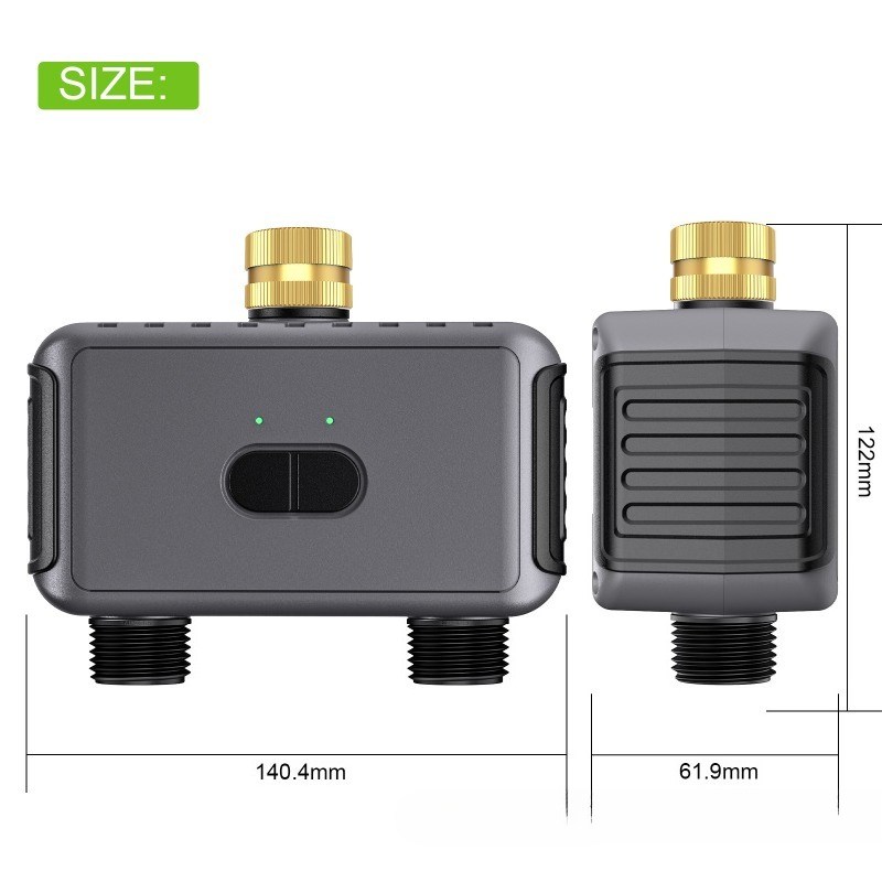 WiFi 블루투스 듀얼 콘센트 스마트 정원 관개 타이머 - Timer Dual Outlet 리뷰 및 가격