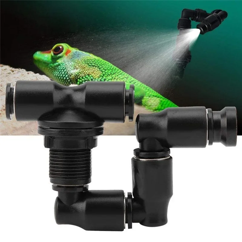 MIUS 360도 회전 파충류 안개 안개 스프링클러 테 - Misting Nozzle Reptile 리뷰 및 가격